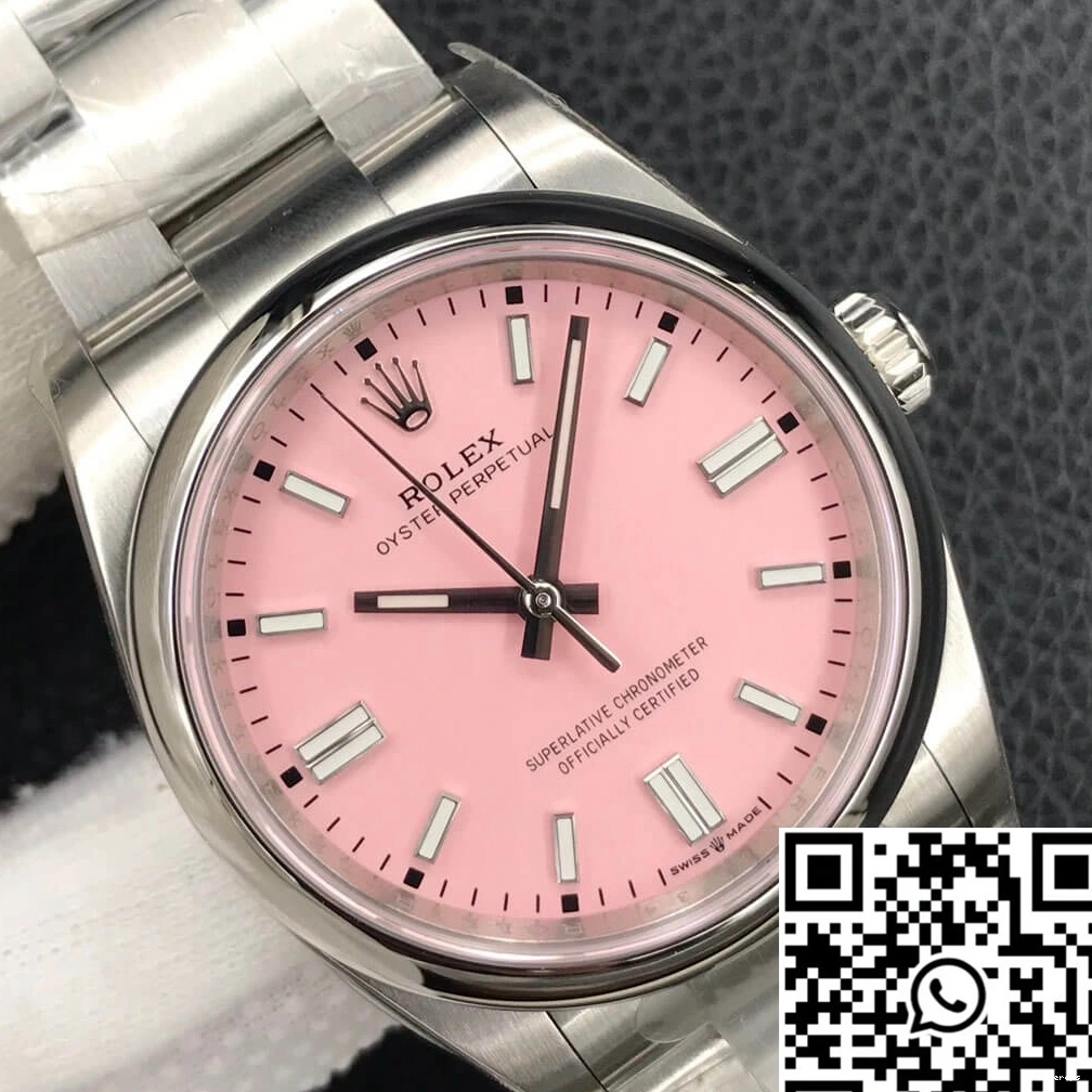 Pink Factory 36MM M126000-0008 EW Dial Oyster Candy Perpetual Rolex 0117